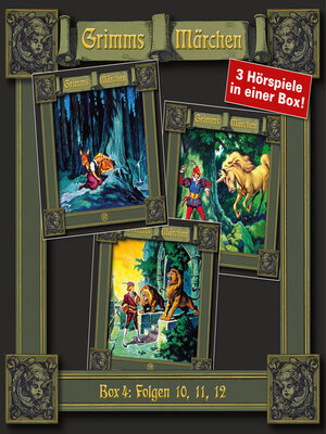 cover image of Grimms Märchen, Box 4